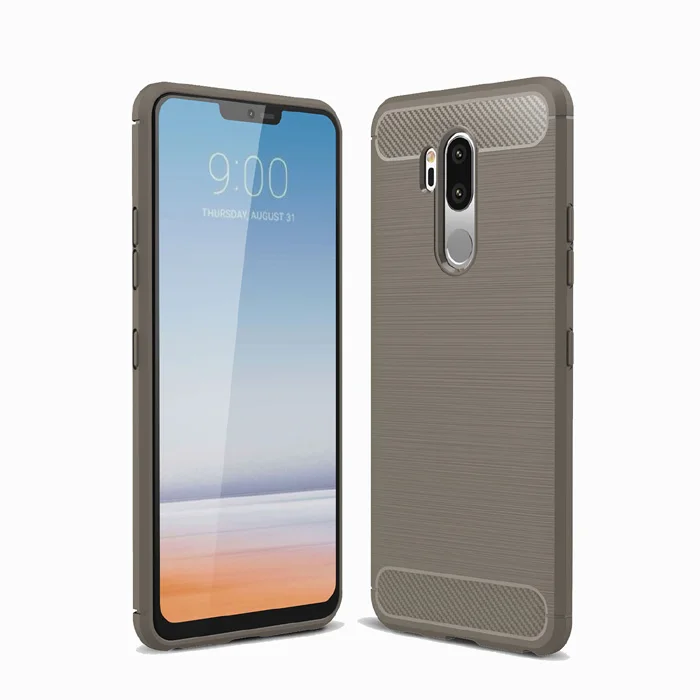 Accessories Phone Case For LG G7 ThinQ Plastic Mobile Cover Custom Designer Printing Skidproof Carbon Fiber Cover For LG G7 Case