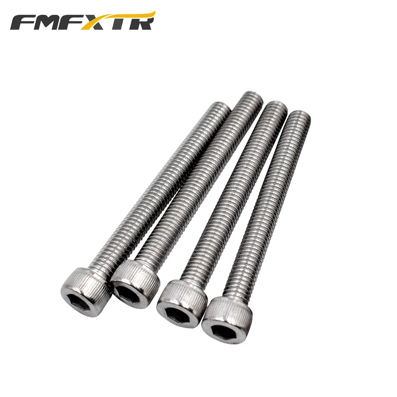 FMFXTR M6 Bolts 30mm 55mm 150mm Length Stainless steel M6 Screw Bike Parts For MTB Column Headset Stem Cap Bolt Bicycle Screw
