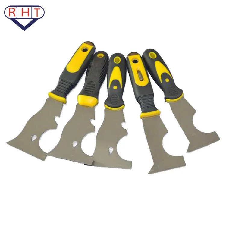 #2027 Two Color  TPR Handle Multifunctional  Putty Knife