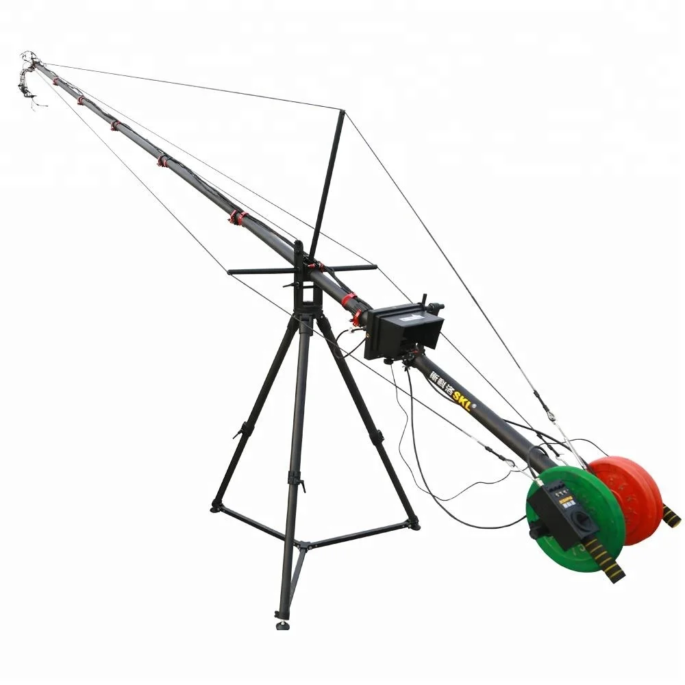 
Low freight cost 7m telescopic video camera jib crane for camera 