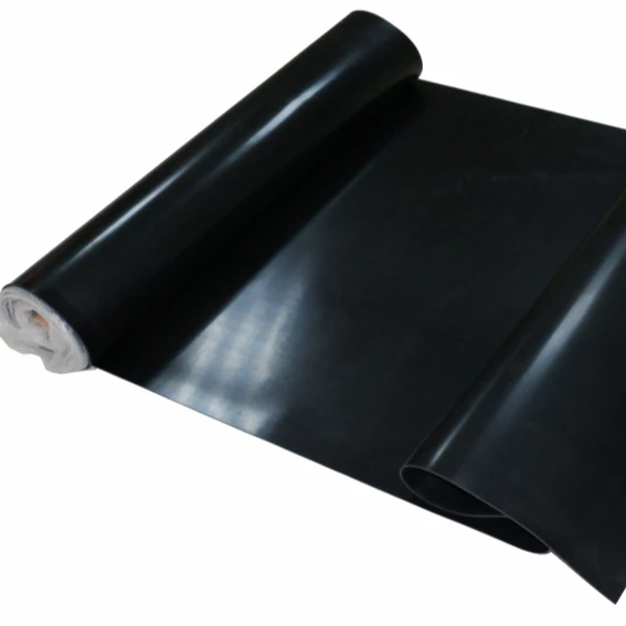 sides smooth 1-15mm thickness 5mpa Hypalon rubber sheet