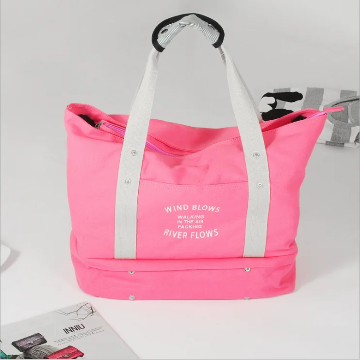 Canvas clothing shoes storage bag mummy bag