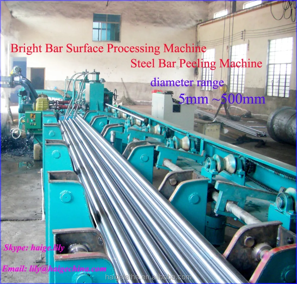 haige automatic steel bar turning lathe machine with loader and unloader