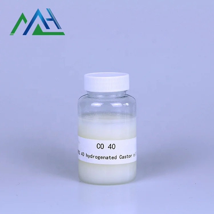 
Cas 61788-85-0 peg-40 hydrogenated castor oil peg 40 hydrogenated castor oil CO 40 