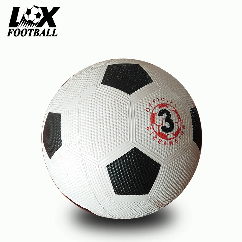 
Custom logo color soccer game football youth rubber football 