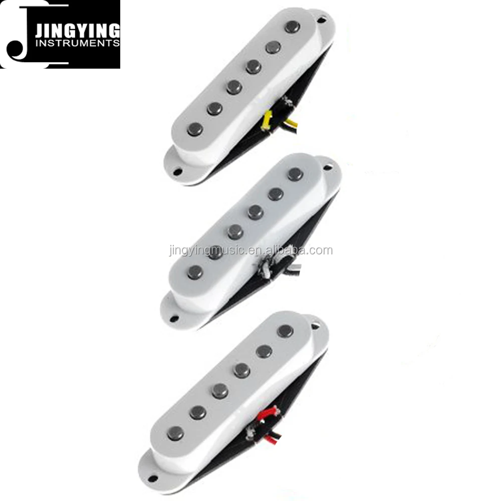Wholesale S T Style Staggered Top Alnico V Magnet Electric Guitar Pickups
