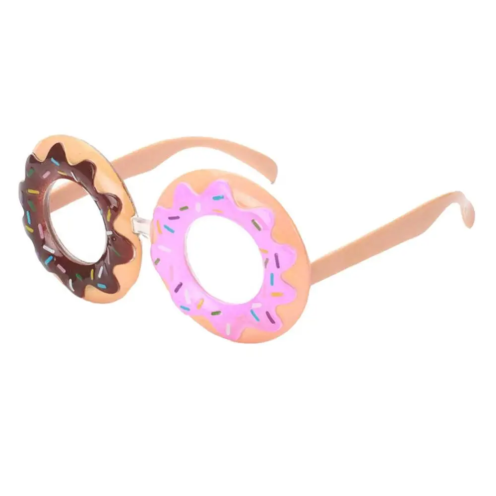 Забавные детские солнцезащитные очки в форме пончика для дня рождения, очки для фотосъемки CA2644