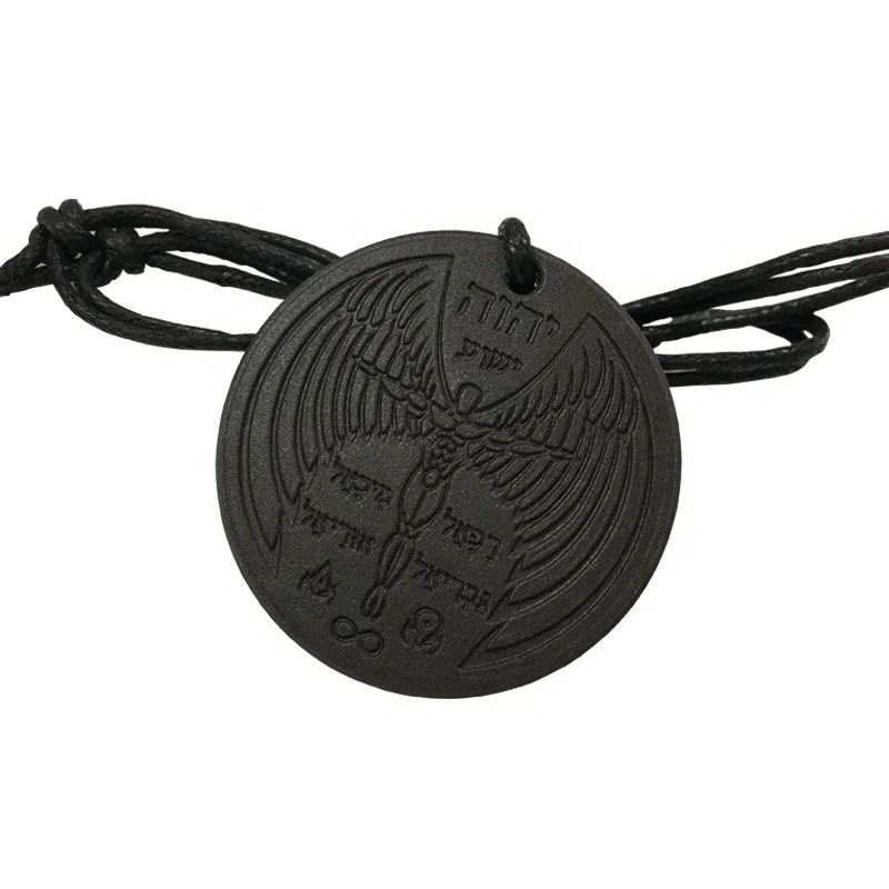 Health Jewelry Japanese Quantum Energy Pendant Negative Ion Lava Stones Pendants 6000 ions