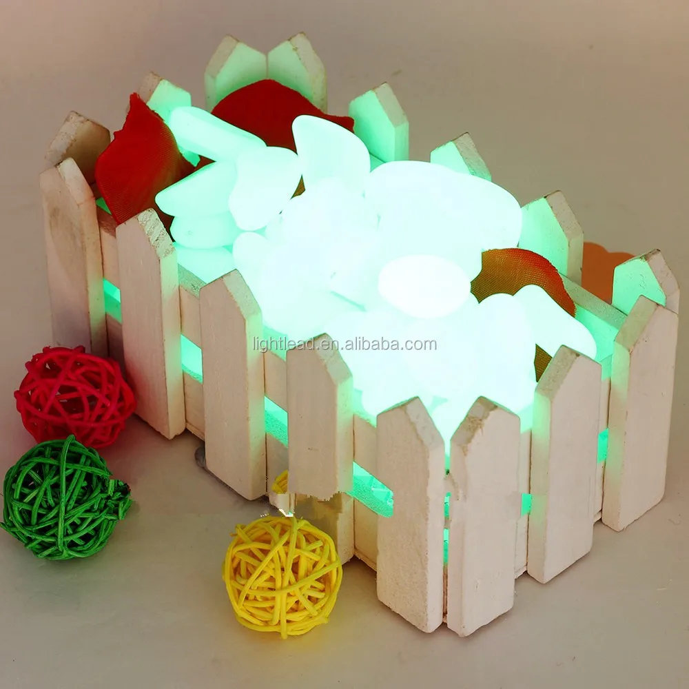 
Phosphorescent Pebble stone, garden ses beach decoration stones 
