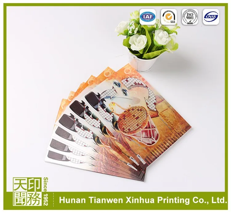 Высококачественные деловые открытки из матовой бумаги с дизайном клиента