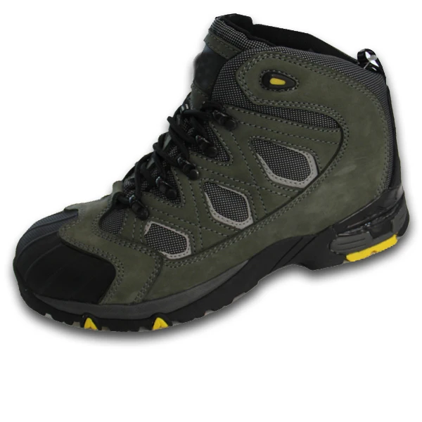 PU sole Genuine leather insulated steel toe safety working shoes