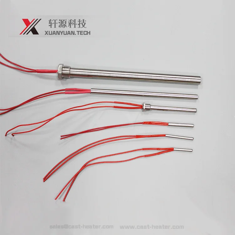 Dia 8mm x 40mm AC 220 V 80 W Tubular Heating Element Mould Cartridge Heater