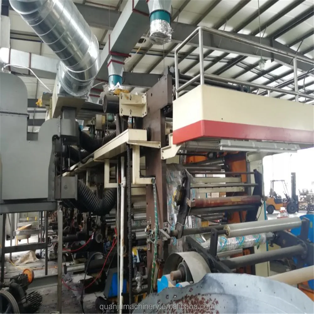 
Second hand high quality shaftless shrink label printing machine 