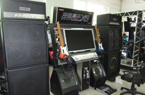 Hotselling Guitar-XG Coin Operated Arcade Amusement Music Game Machine For Sale
