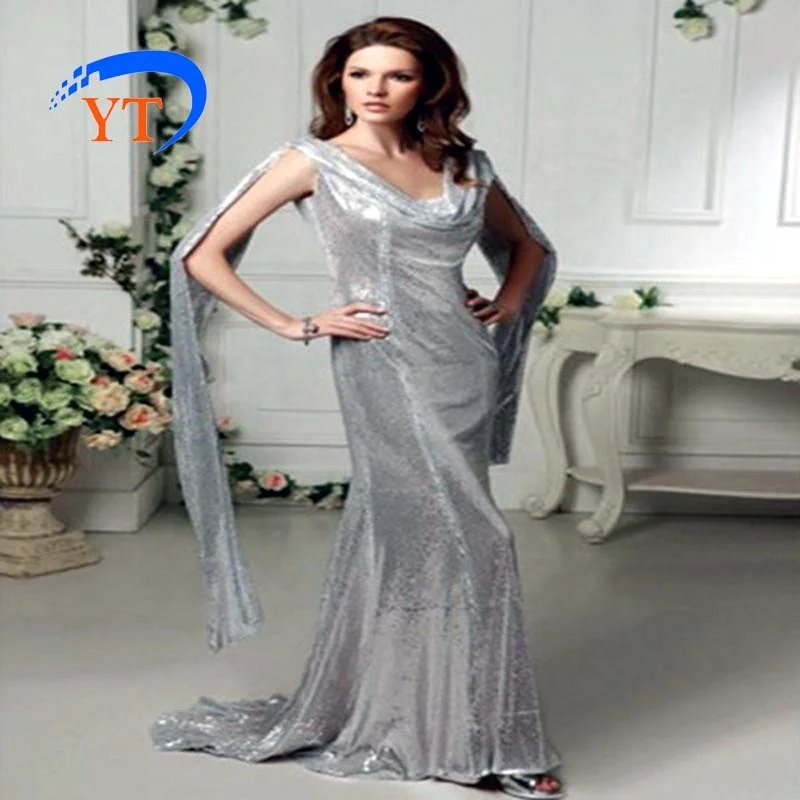 3mm 4mm 6mm 8mm Unique style gold color metal sequin fabric