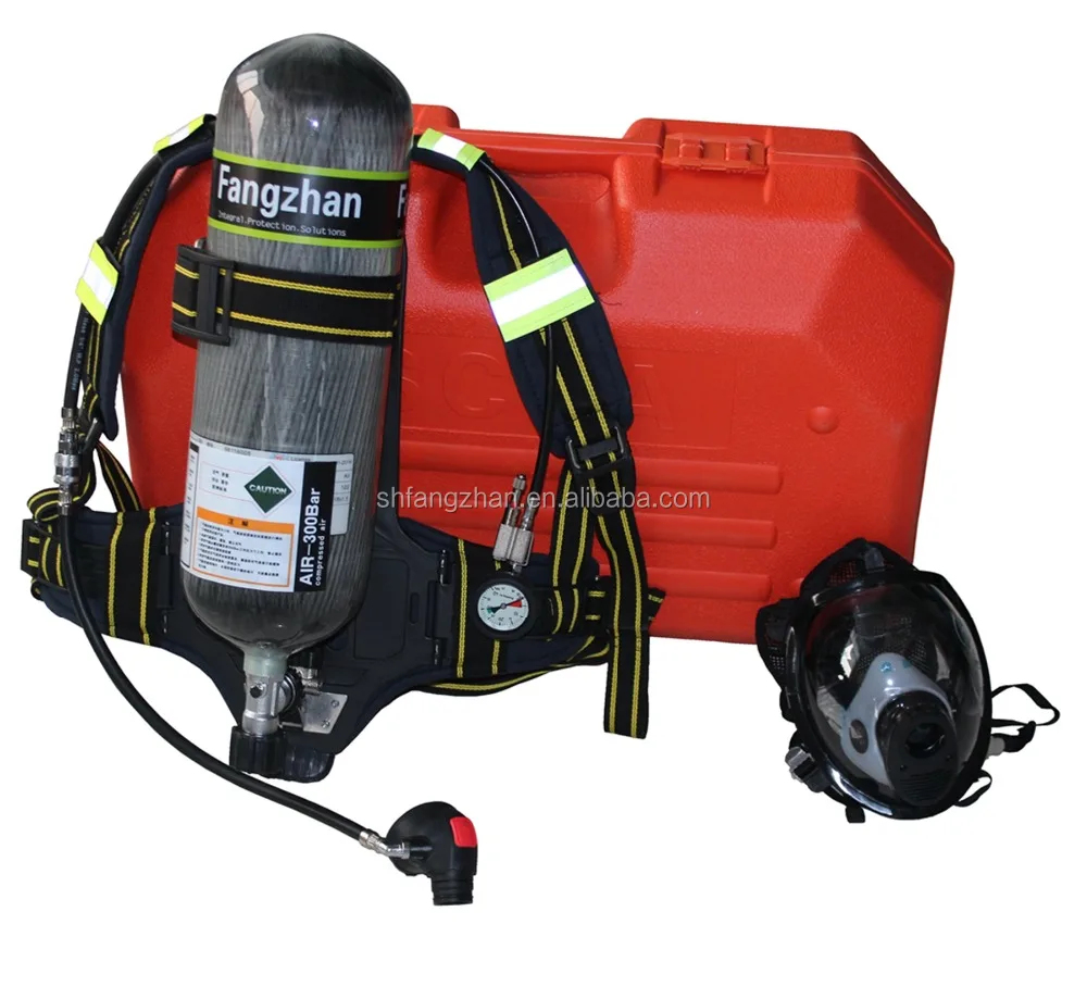 EN137 Type 2 Self contained breathing apparatus, with carbon fiber cylinder,
