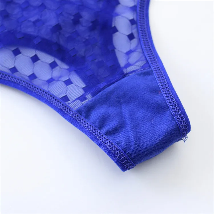 Высокопривлекательное женское кружевное белое сексуальное нижнее белье Танга