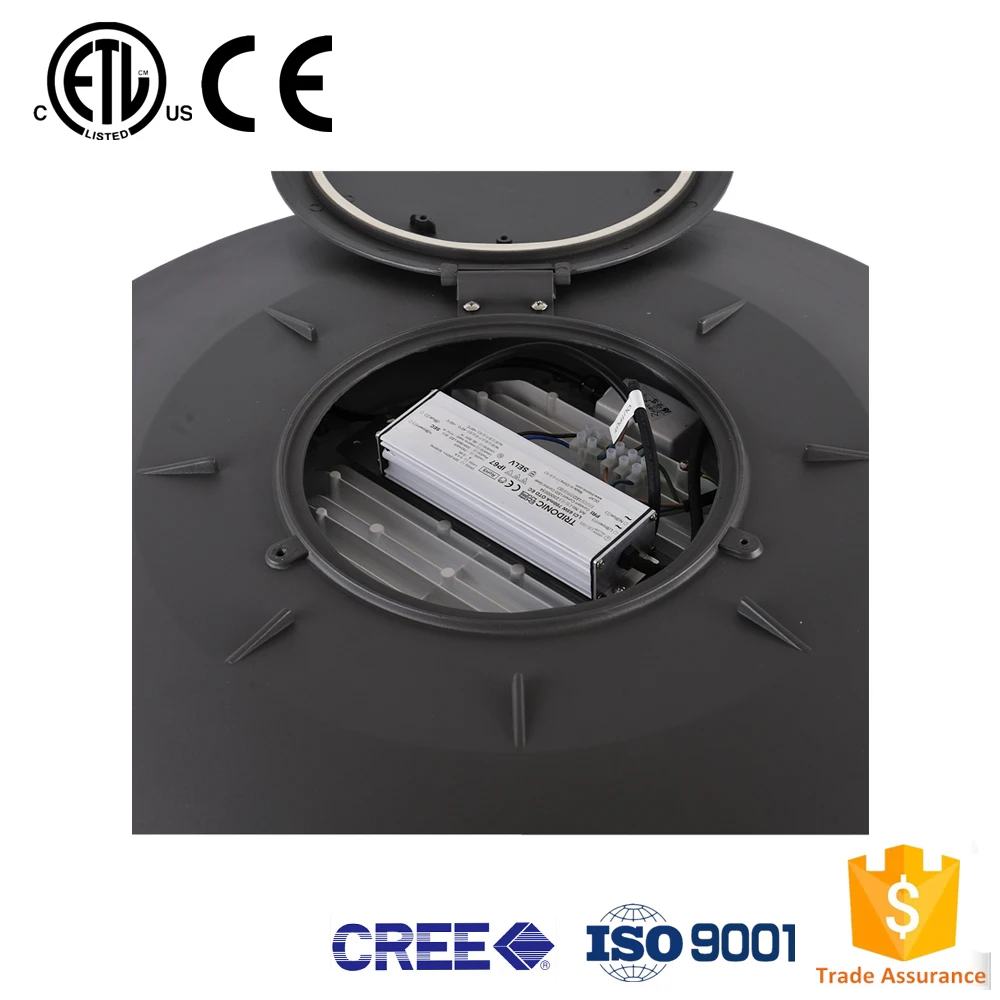 35W 50W 60W YMLED-6101 Led Garden Lighting Yard Pole Lamp ETL Post Top Lamp Outdoor Post Top Area Light