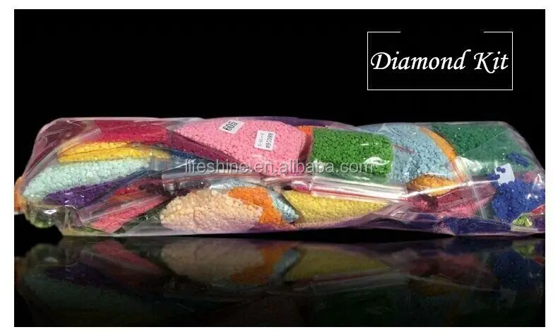 Russian-European DIY Full drill diamond painting bright Gold Leopards handicraft crystal diamond painting