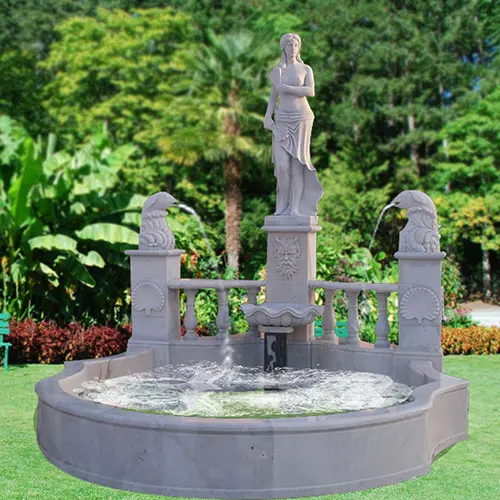 Garden beautiful design antique style big marble fountains