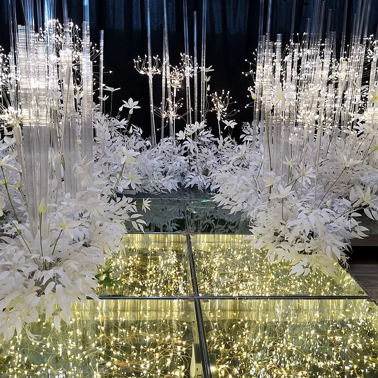 2019 latest wedding decorations fireworks ground pin lamp stage Decoration for wedding party event, christmas LED decoration