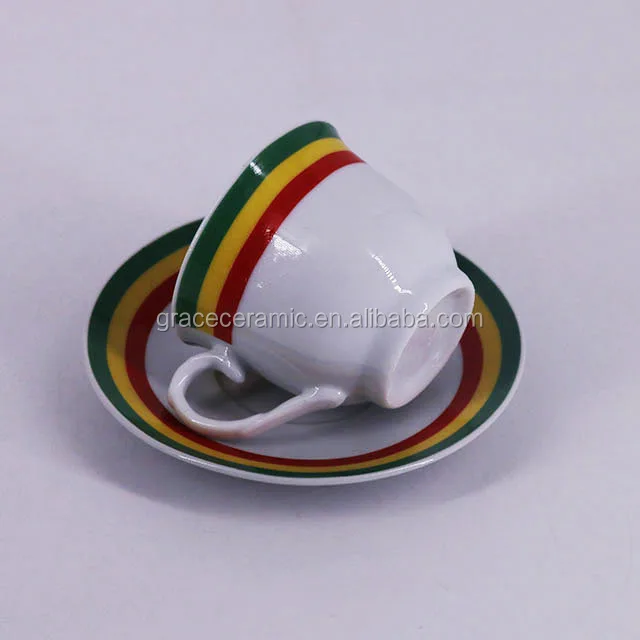 6 шт. Королевский классический фарфор, новая кофейная чашка Rekebot в эфиопском стиле