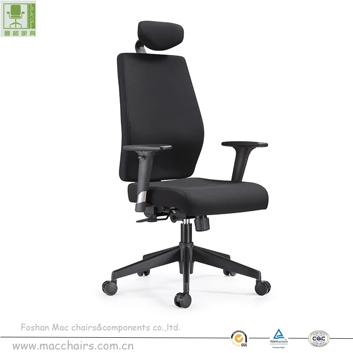 macchairs Fabric executive  chairs low price wooden shell plywood boss chairs black manager low back office chair upholstery