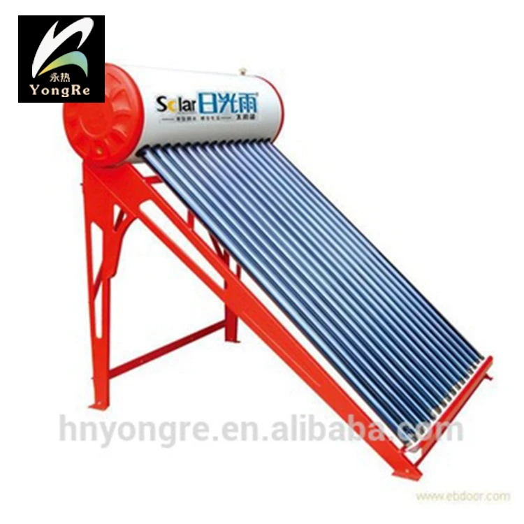 Компактные трубы без давления, 30 вакуумных солнечных водонагревателей с прямой вилкой
