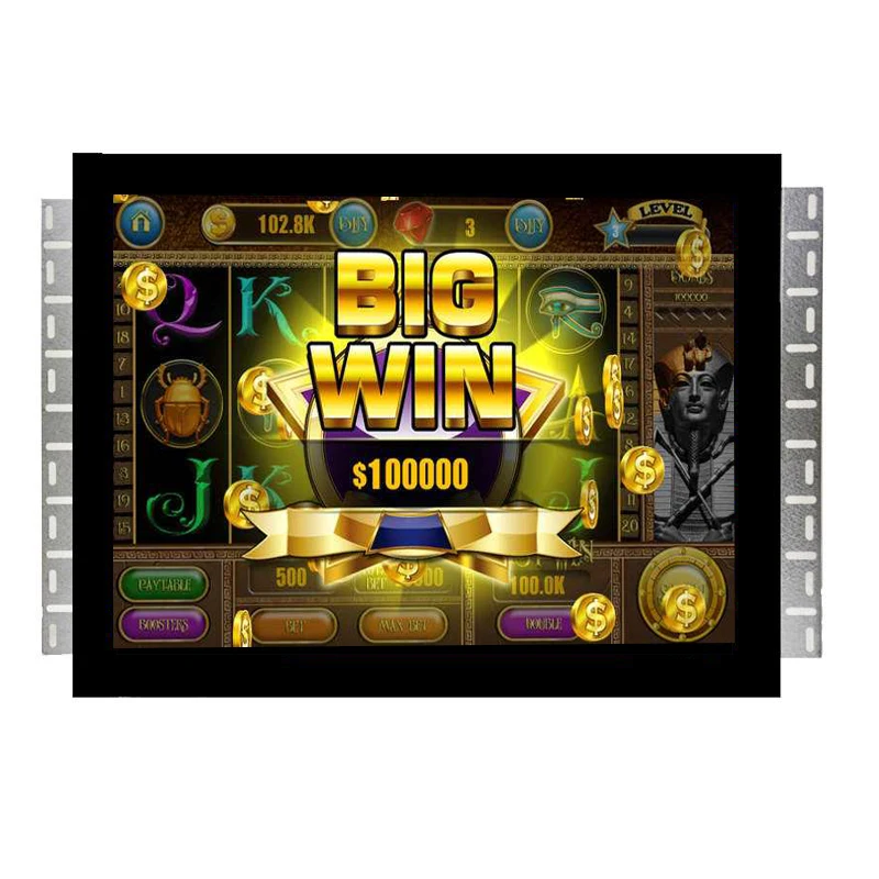 Factory high quality 19 inch OEM wall mount touch screen game POG monitor