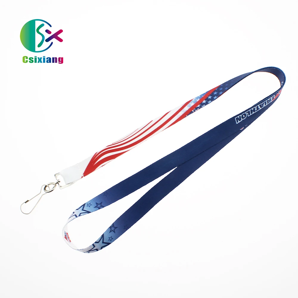 Good Looking China Cheap Wholesale Dye Sublimation Printing Polyester Lanyards With Lobster Hook