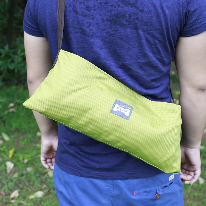 Outdoor Portable Roll in Pet Blanket with Bag,Travel dog mat blanket