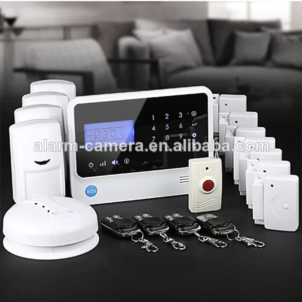 Diy дома сигнализация, беспроводной сигнализации, gsm дома охранной сигнализации системы, 433 мгц частоты
