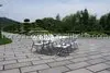 Top HDPE plastic tables and chairs,hot sale light weight easy carry plastic folding table