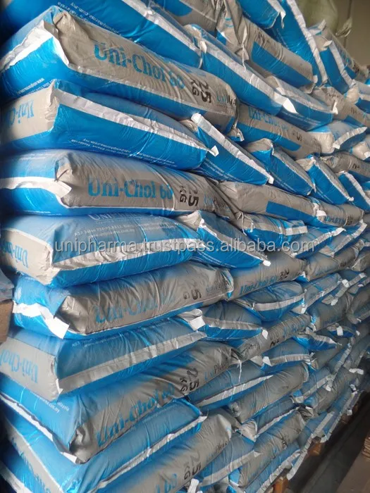 Feed Grade Choline Chloride 60% (Corn Cob carrier)
