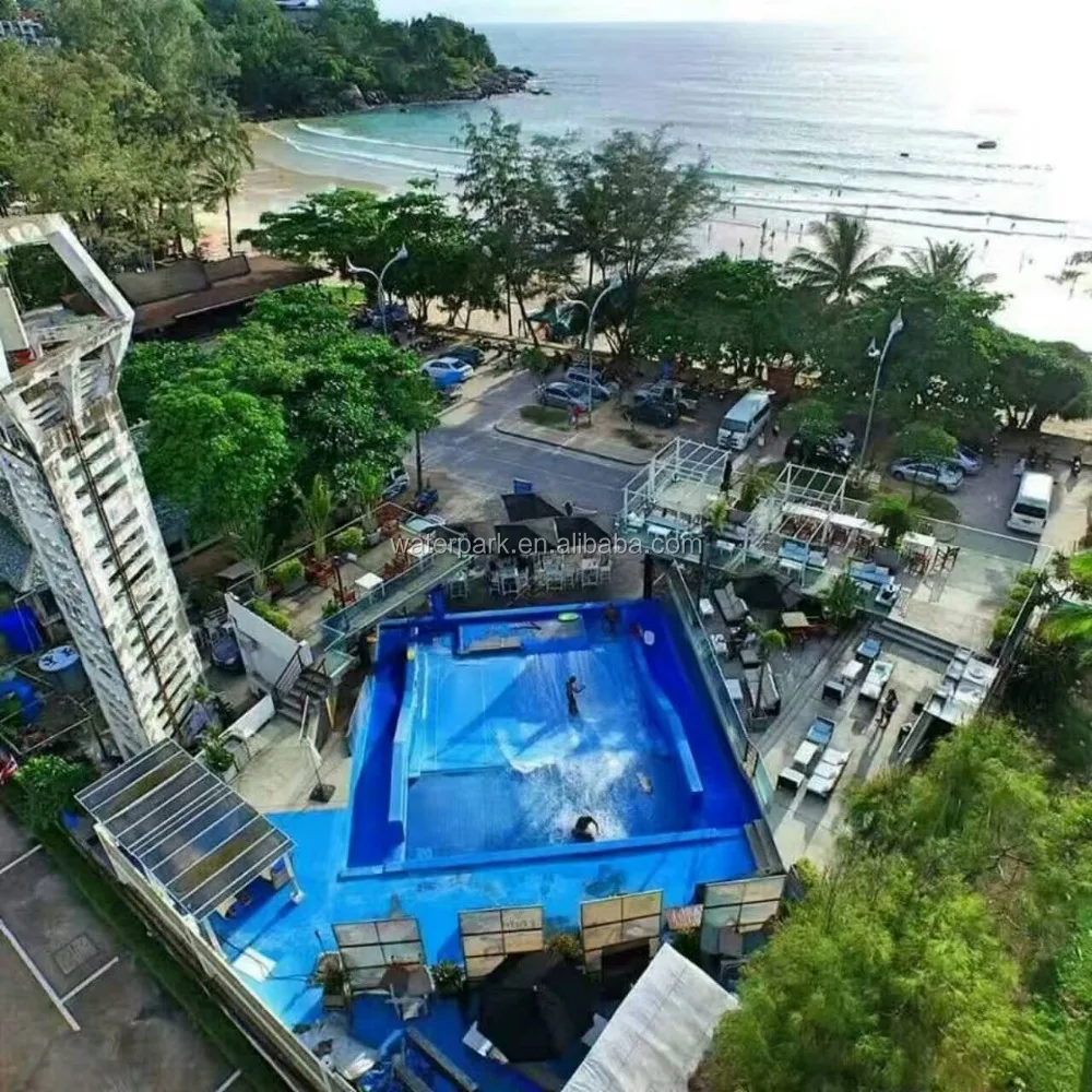 high quality Surf swimming Pool Big Water Slide Play Ground Equipment for sale