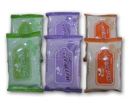 2025 Innovative Products Wet Hand Cleaning Tissues Used in Restaurant After Eating Single Wet Wipes