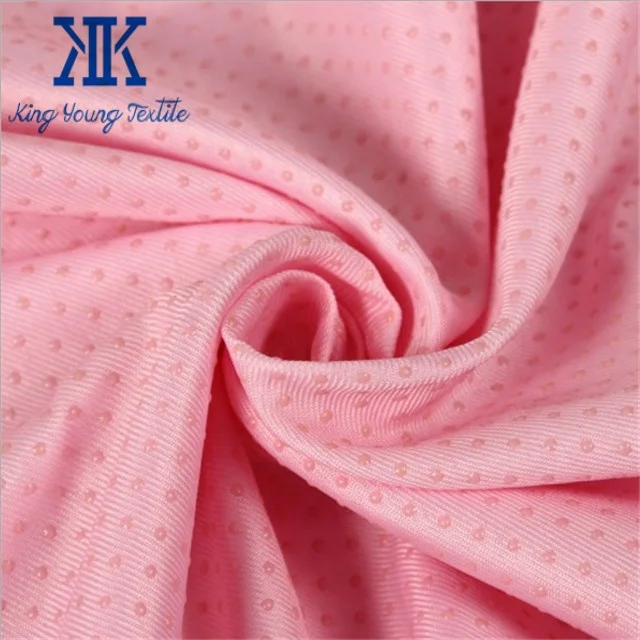 pvc with dot polyester anti-slip fabric for slippers / pvc dotted non slip slipper sole fabric