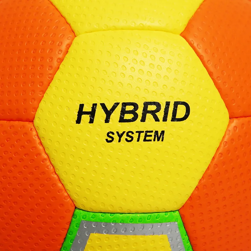 Premium Texured Surface Hybrid PU Leather Custom Logo Size 1 2 3 Indoor Handball Ball For Competition