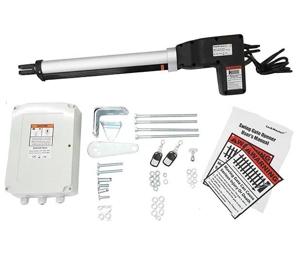 LockMaster LM902/LM901 Each Arm 300kgs or 3 Meters Dual or Single Swing Gate Opener