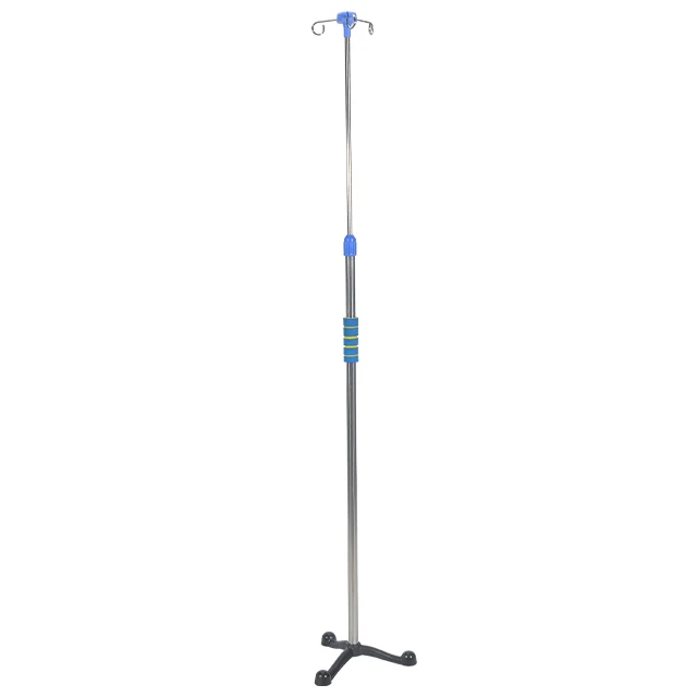 
Low Price IV Pole Stand Adjustable Height Drip Stand Influsion Stand For Patiet 