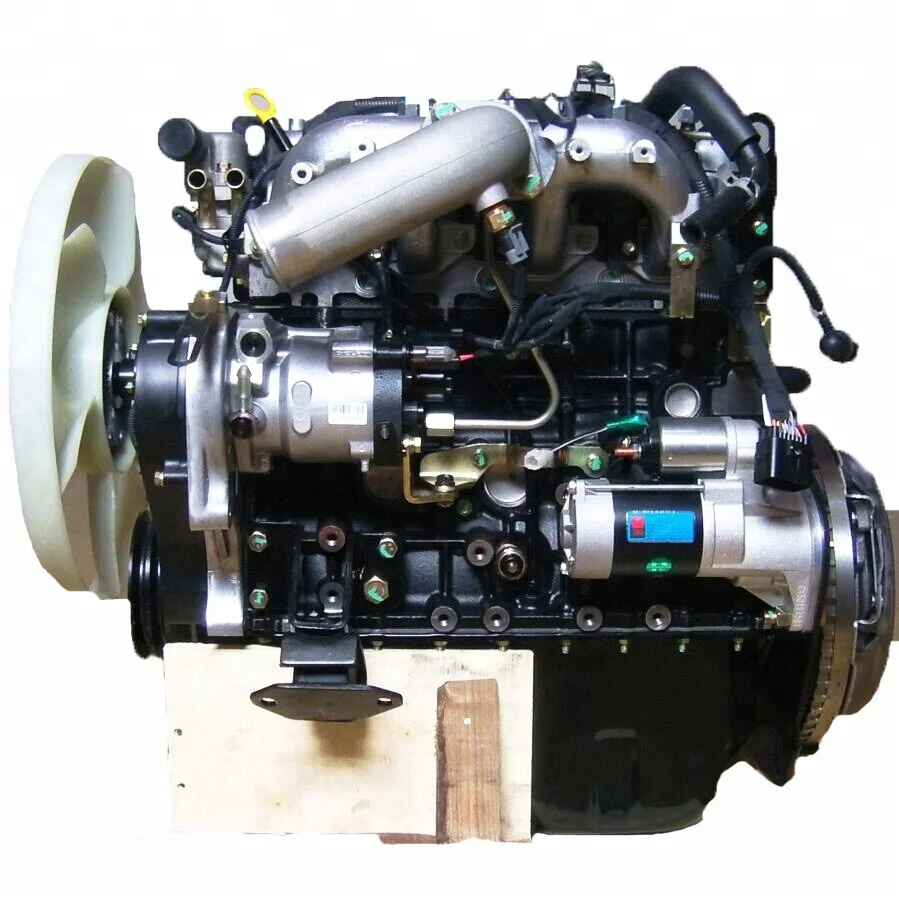 Cheap price 4 cylinders complete engine assembly 4JB1 4JB1T for isuzu pickup truck boat motor auto parts