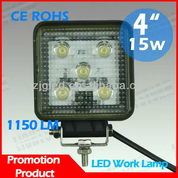 продвижение ! 15w свет работы СИД , 4x4 свет работы СИД для автомобильного завода цена светом сделаны в Гуанчжоу Китай