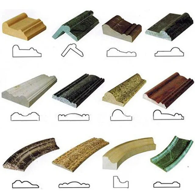 Beige Marble Molding Door Natural Marble Flooring Border Designs for Hall