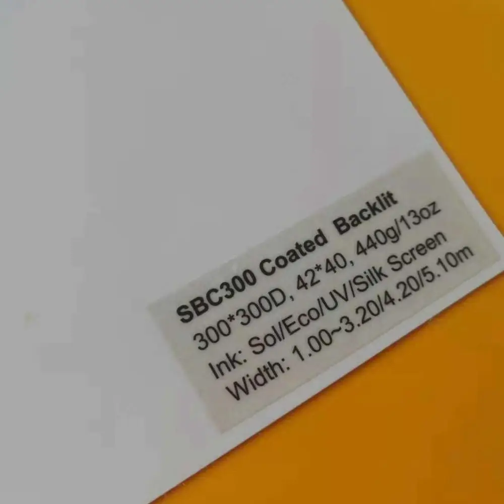 
Roll Material PVC Backlit Flex Banner for Eco Solvent Printing 