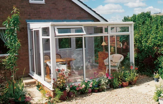 High Quality Inclined Roof Aluminum Alloy Outdoor Sunroom Sets Glass House Garden Gardenhouse Used Sunroom cheap sunroom kits