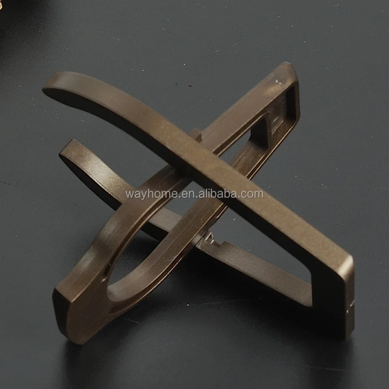 Plastic foldable tobacco smoking pipe stand pipe holder rack Brown