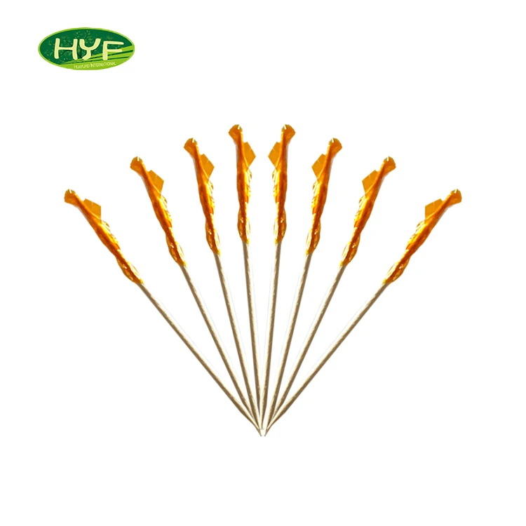 Экологически чистые одноразовые деревянные плоские зубочистки