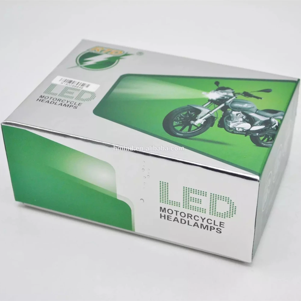 RTD M:02D H4/S2/BA20D/P15D25-1/Spring 3 Sides LED 30W 3000LM Motorcycle LED Headlight Bulb With Fan Cooling