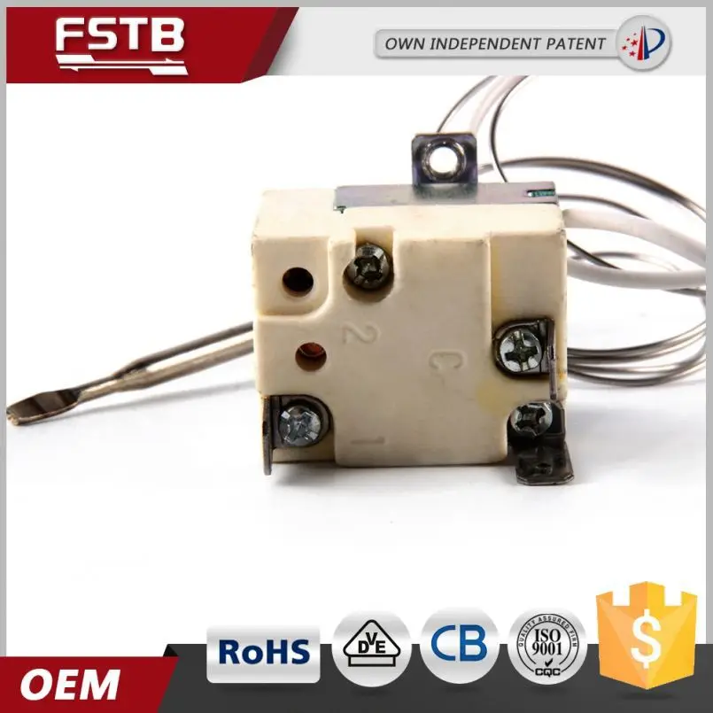 
New Products On China Market Hvac Parts CB RoHS Gas Heater Thermostat 