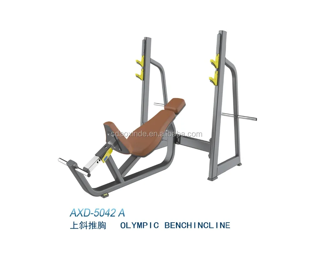 hot sale incline press machine axd-5042 gym equipment dimensions